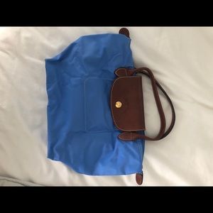 Small Blue Longchamp Bag